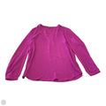 Top Long Sleeve By Adrianna Papell In Purple, Size: M