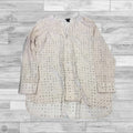 Top Long Sleeve By Ann Taylor In Pink, Size: L