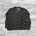 Top Long Sleeve By Cabi In Black & Pink, Size: S