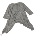 Top Long Sleeve By Calvin Klein In Grey, Size: S
