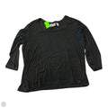 Top Long Sleeve By Chicos In Black, Size: Xl