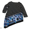Top Long Sleeve By Chicos In Striped Pattern, Size: M