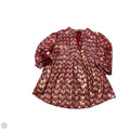 Top Long Sleeve By Clothes Mentor In Gold & Red, Size: 1x