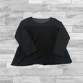 Top Long Sleeve By Inc In Black, Size: Xl