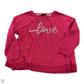 Top Long Sleeve By Jane And Delancey In Pink, Size: M