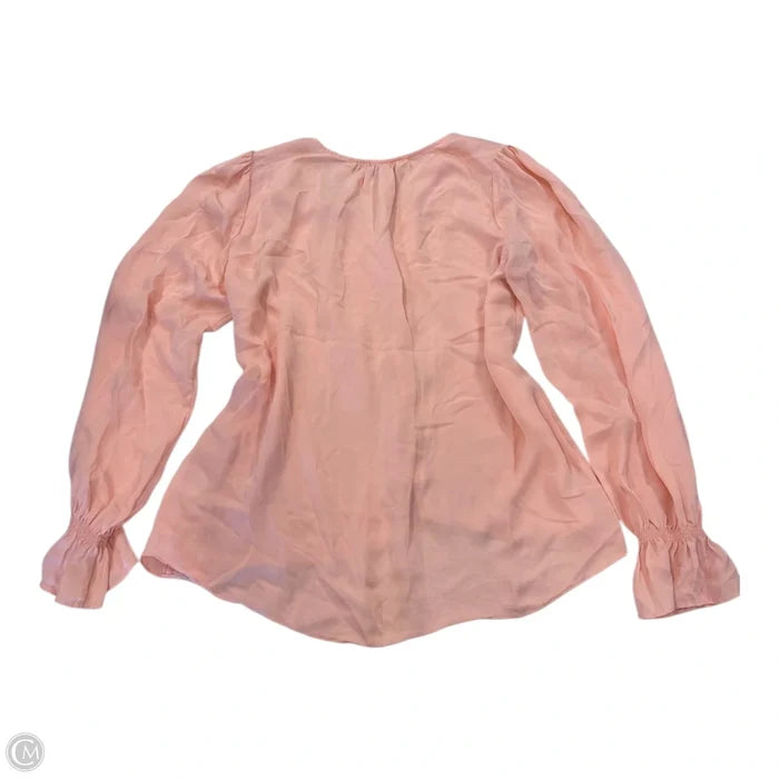 Top Long Sleeve By Joie In Orange, Size: L