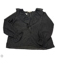 Top Long Sleeve By Loft In Black, Size: S