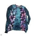 Top Long Sleeve By Logo In Blue & Purple, Size: L