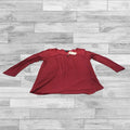 Top Long Sleeve By Lucky Brand In Red, Size: M