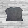 Top Long Sleeve By Paige In Silver, Size: S