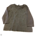 Top Long Sleeve By Rafaella In Black, Size: Xl