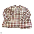 Top Long Sleeve By Show Me Your Mumu In Plaid Pattern, Size: Xxl