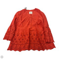 Top Long Sleeve By Style And Co Collection Women In Orange, Size: Mp