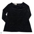 Top Long Sleeve By Talbots In Black, Size: Xs