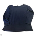 Top Long Sleeve By Talbots In Navy, Size: S