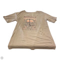 Top Short Sleeve Basic By Clothes Mentor In Brown, Size: 2x