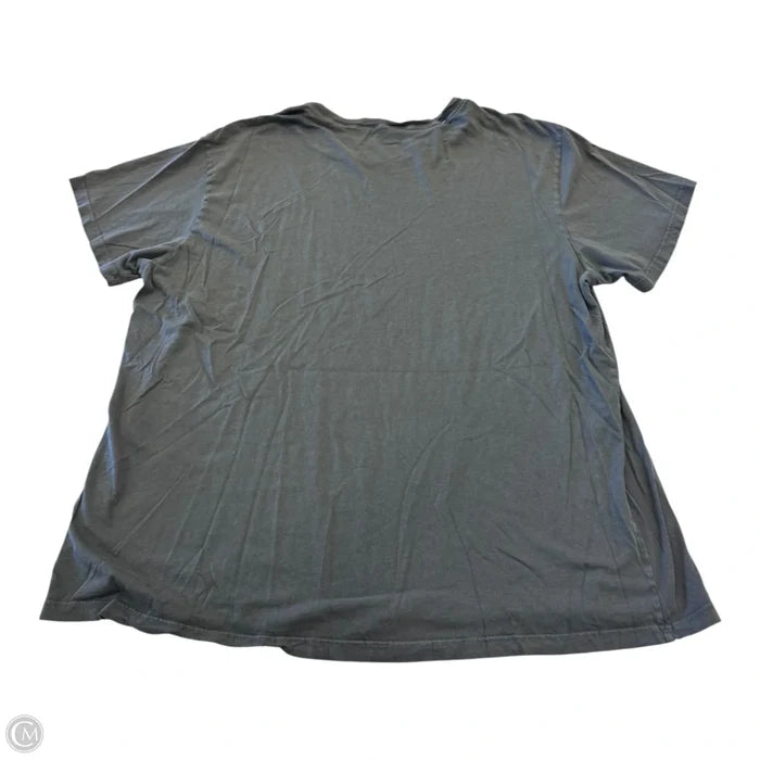 Top Short Sleeve Basic By Show Me Your Mumu In Grey, Size: Xxl