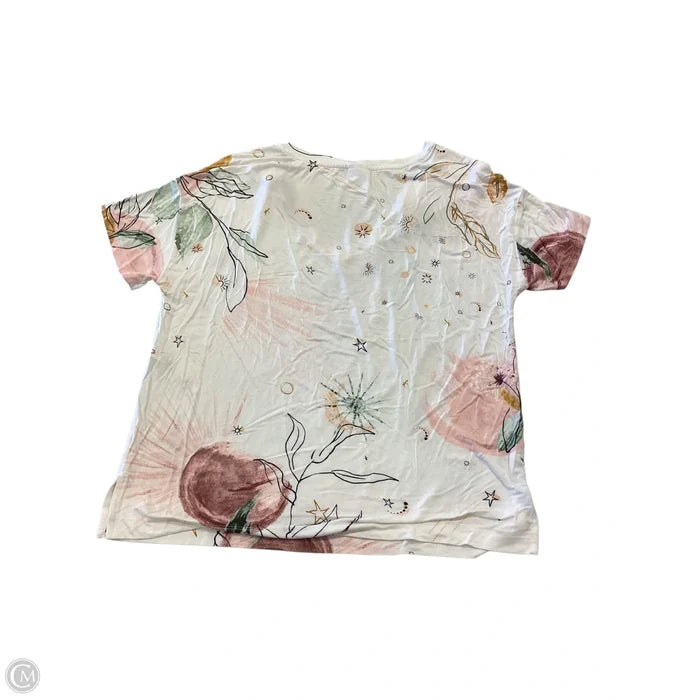 Top Short Sleeve Basic By Soma In Multi-colored, Size: S