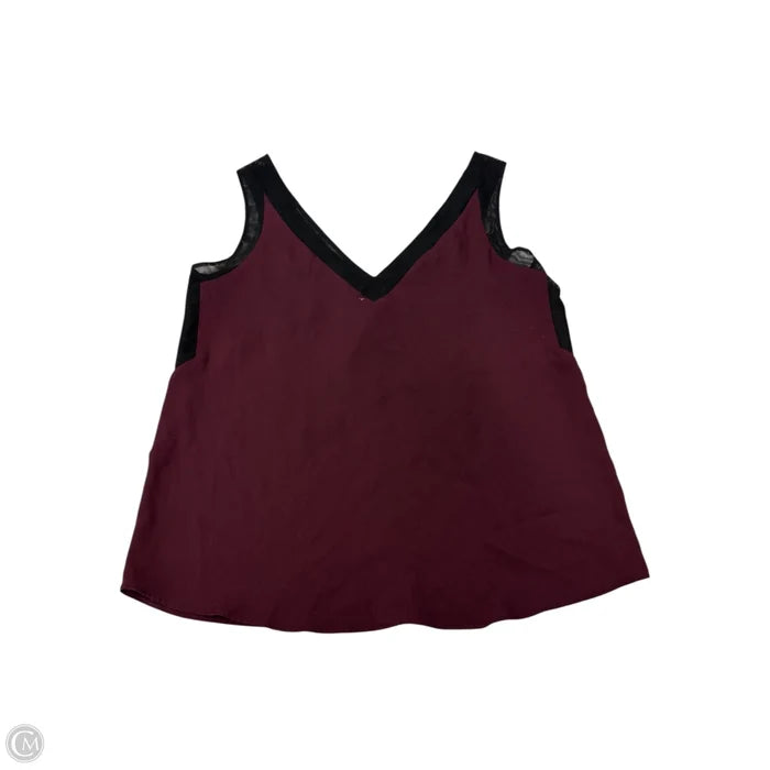 Top Short Sleeve By Anne Klein In Purple, Size: S
