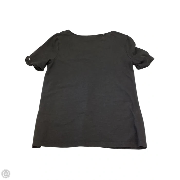 Top Short Sleeve By Chicos In Black, Size: 0