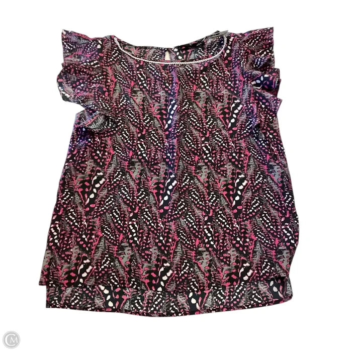 Top Short Sleeve By Clothes Mentor In Multi-colored, Size: S