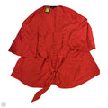 Top Short Sleeve By Ellos In Red, Size: 24