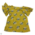 Top Short Sleeve By Loft In Yellow, Size: Xs