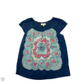 Top Short Sleeve By Moulinette Soeurs In Blue & White, Size: M
