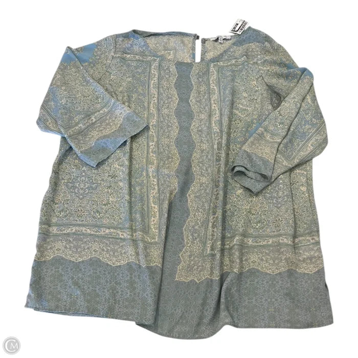 Top Short Sleeve By Rose And Olive In Multi-colored, Size: 2x