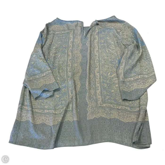 Top Short Sleeve By Rose And Olive In Multi-colored, Size: 2x