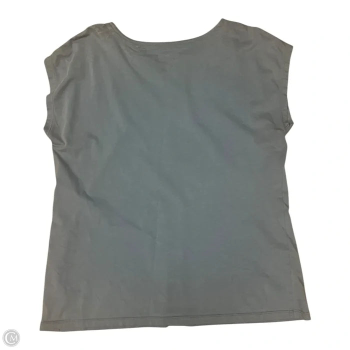 Top Short Sleeve By Talbots In Blue, Size: Mp