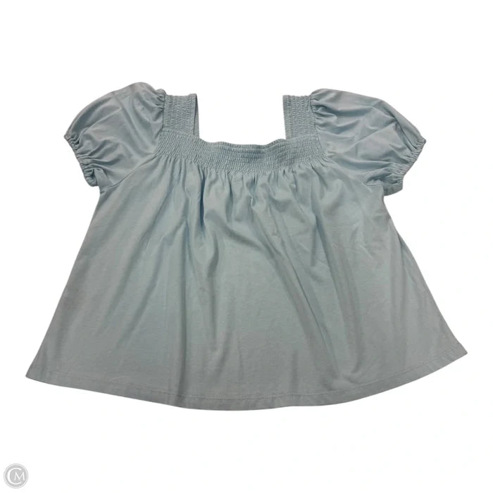 Top Short Sleeve By Tommy Hilfiger In Blue, Size: M