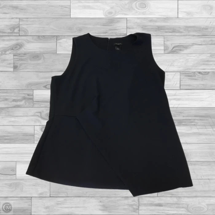 Top Sleeveless By Ann Taylor In Navy, Size: L