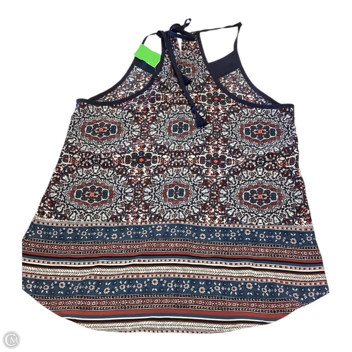 Top Sleeveless By Athleta In Multi-colored, Size: M