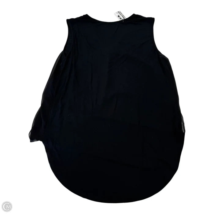 Top Sleeveless By Clothes Mentor In Black, Size: L