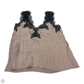 Top Sleeveless By Cma In Black & Brown, Size: Xl