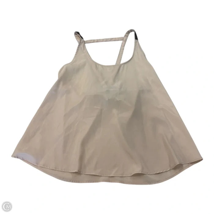 Top Sleeveless By Top Shop In Black & Pink, Size: M