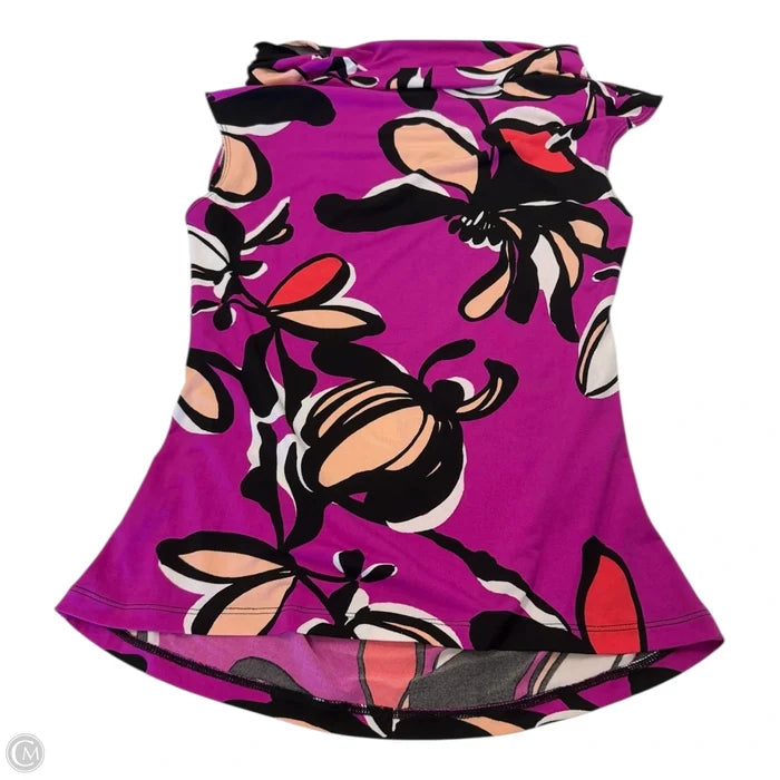 Top Sleeveless By Worthington In Multi-colored, Size: Mp