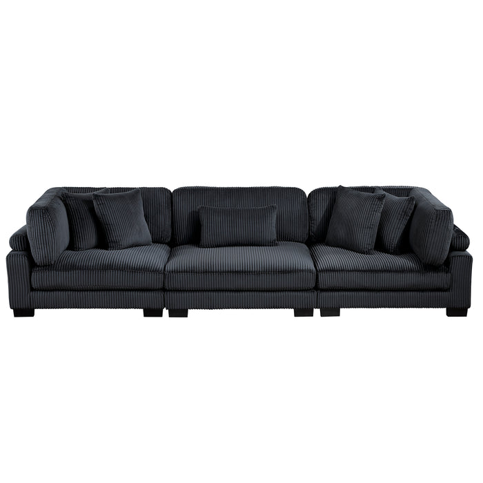 Traverse Black Living Room Collection