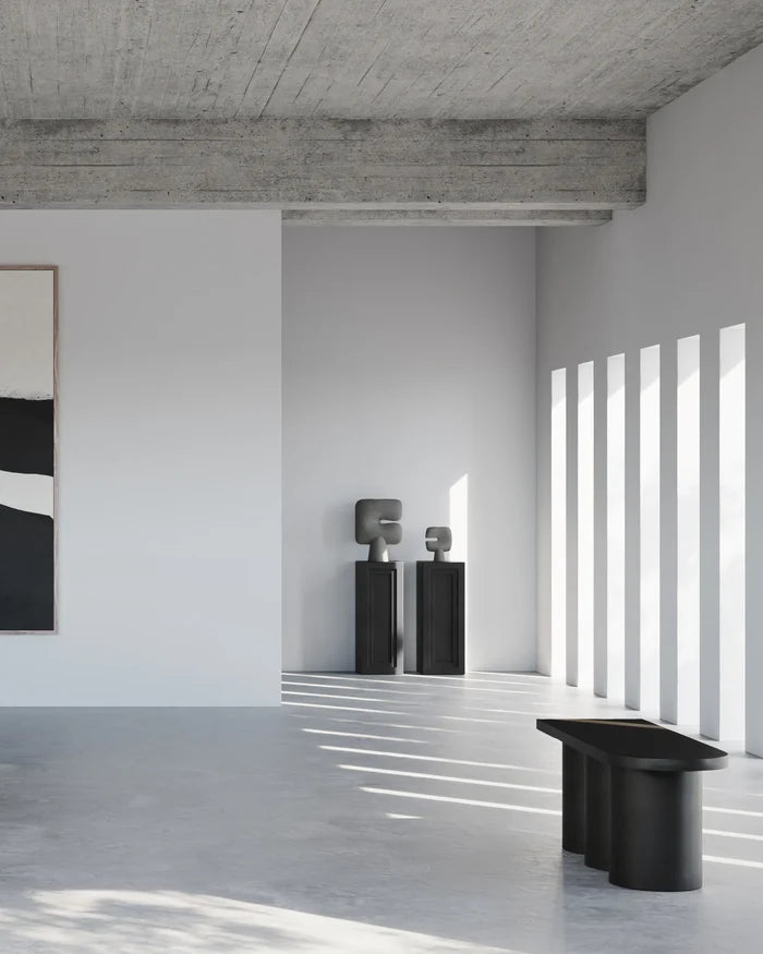Tribal Vase, Big - Dark Grey Vases 101 Copenhagen