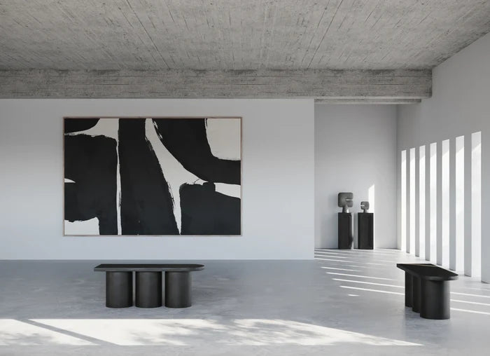 Tribal Vase, Big - Dark Grey Vases 101 Copenhagen