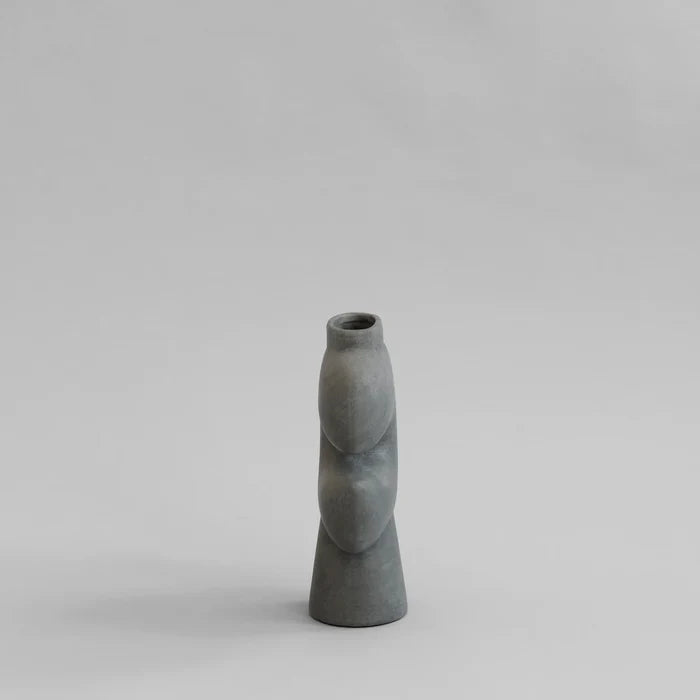 Tribal Vase, Medio - Dark Grey Vases 101 Copenhagen