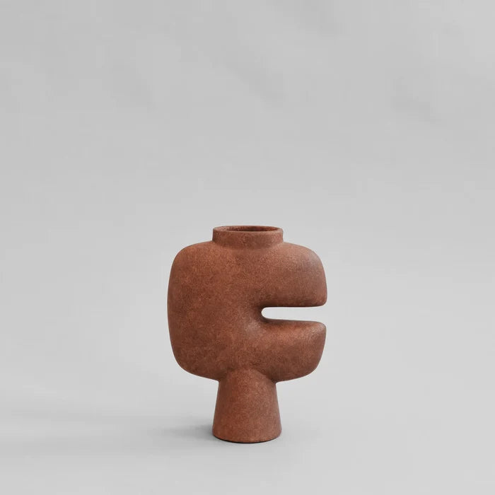 Tribal Vase, Medio - Terracotta Vases 101 Copenhagen