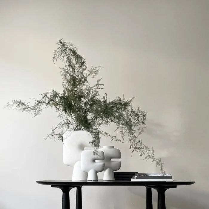 Tribal Vase, Mini - Bone White Vases 101 Copenhagen