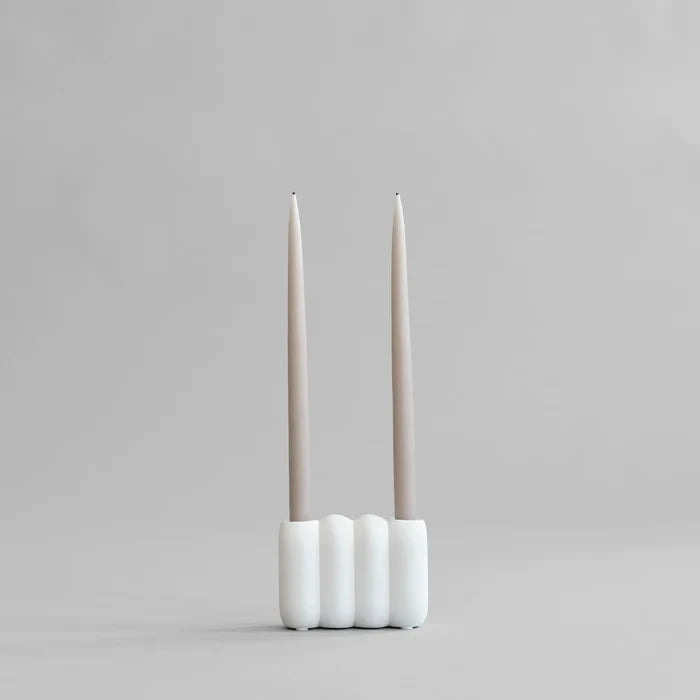 Tube Candle Holder, Mini - Bone White Candle Holder 101 Copenhagen