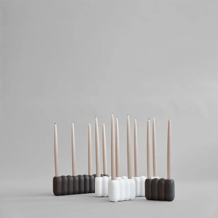 Tube Candle Holder, Mini - Bone White Candle Holder 101 Copenhagen