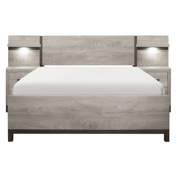 Zephyr Light Grey Bedroom Collection